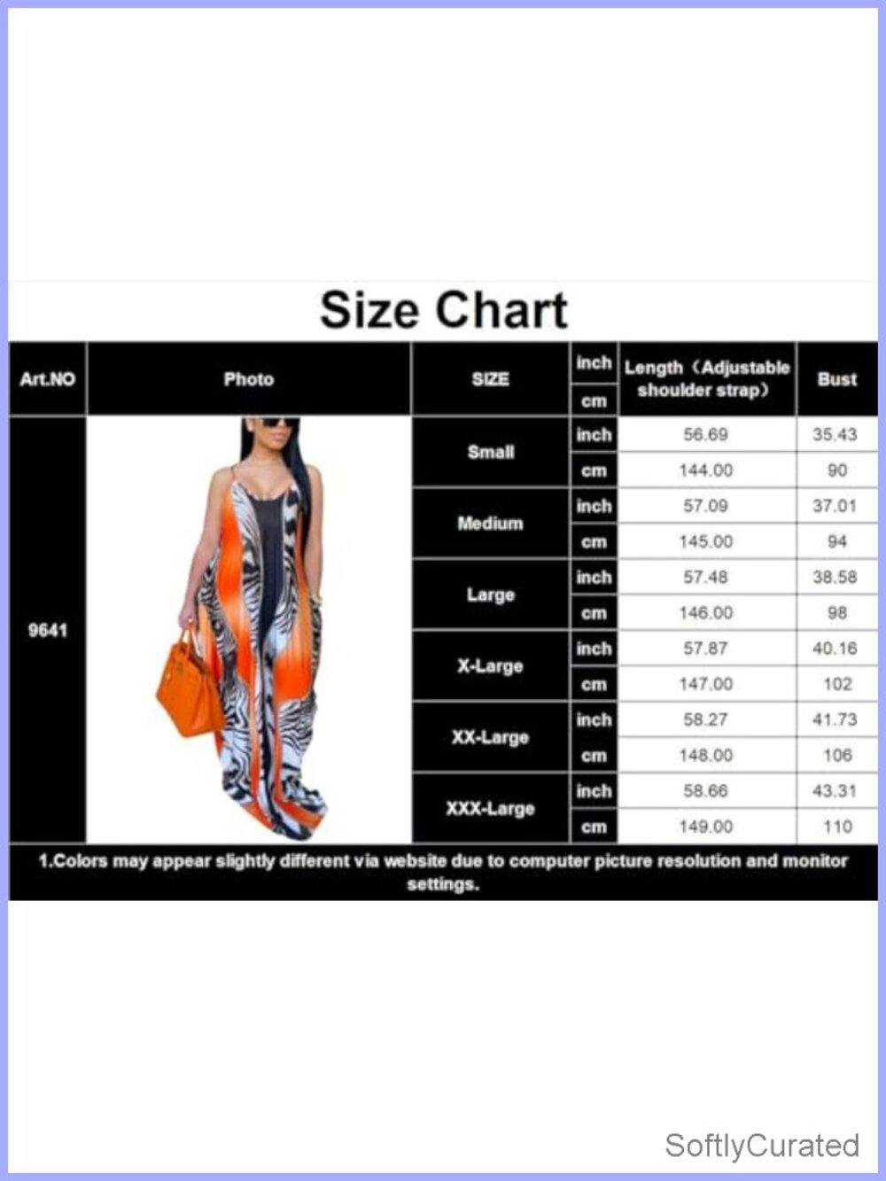 Women's Spaghetti Strap Maxi Sundress with Pockets Floral Print Beach Dress - Picture 2 of 3